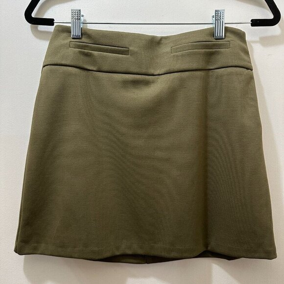2/$30 Candies Mini Skirt Womens Size XS Green Y2K 90s Grunge Punk Stretch NWT - Picture 1 of 10